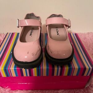 Baby Pink Mary Janes